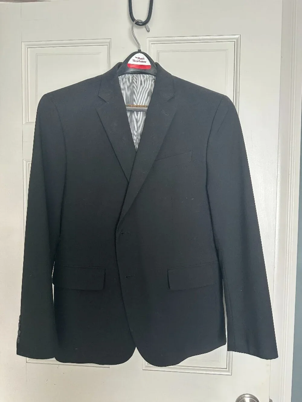 Men's Black Sport Coat Size 42S